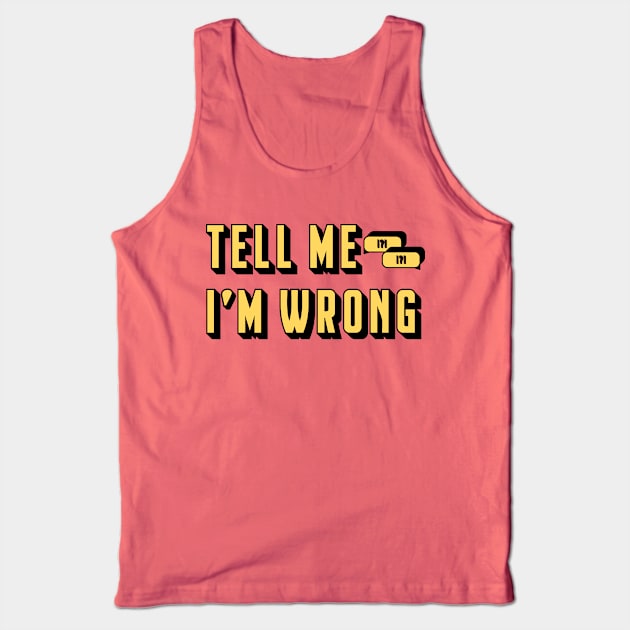 TMIW Classic Logo (Yellow) Tank Top by TMIWPod Merch Store